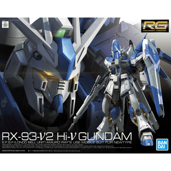 1/144 RG RX-93-V2 Hi-V Hi-Nu Gundam