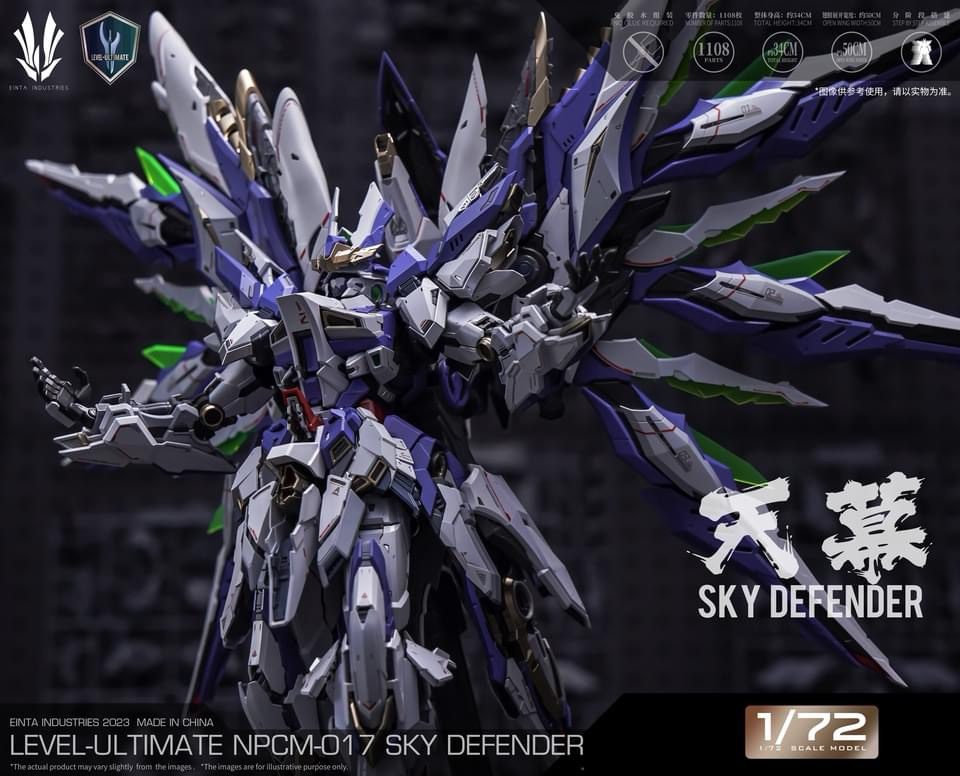 EINTA INDUSTRIES - Sky Defender 1/72 Model Kit - GUNDAM HOUSE - ផ្ទះ GUNDAM