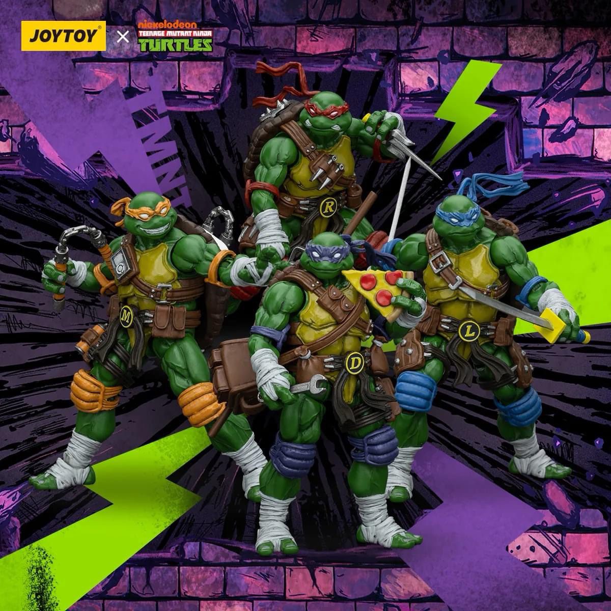 PRE ORDER Joytoy Dark Source 1/18 Teenage Mutant Ninja Turtles